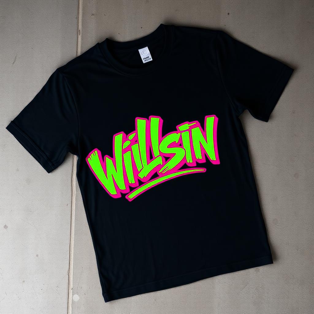 WILDSTYLE NEON graffiti t-shirt